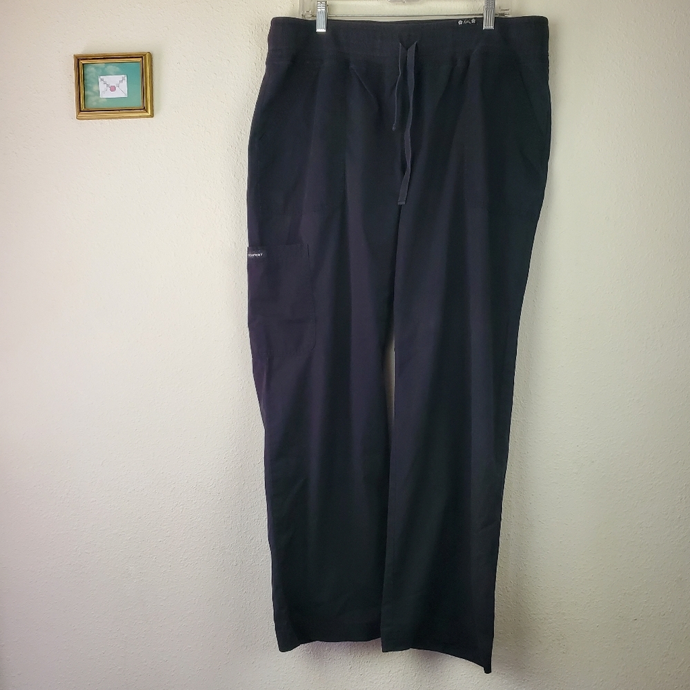 Koi Comfort Black Xl Scrubs